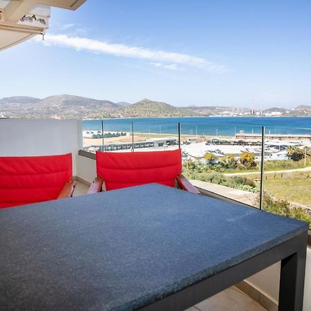 Komfort City Apartment "Elias" Mit Meerblick In Lavrio Dış mekan fotoğraf