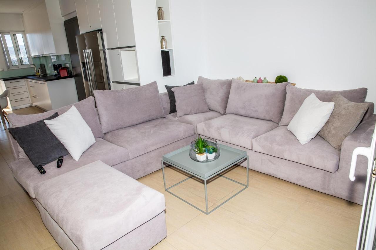 Komfort City Apartment "Elias" Mit Meerblick In Lavrio Dış mekan fotoğraf